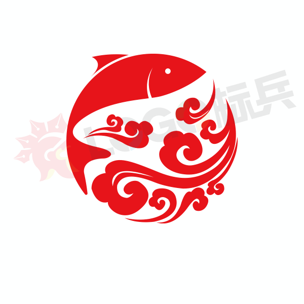鱼类餐饮品牌图标LOGO 【AI,PSD源文件】【LOGO模版素材】 - LOGO标兵-专业设计平台-海量素材资源-LOGO标兵-专业设计平台-海量素材资源