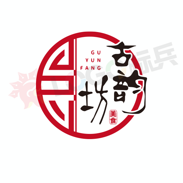 中式餐饮品牌图标LOGO 【AI,PSD源文件】【LOGO模版素材】 - LOGO标兵-专业设计平台-海量素材资源-LOGO标兵-专业设计平台-海量素材资源