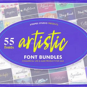 高质量英文连笔字体，婚礼设计必备！55款【合集】-LOGO标兵-专业设计平台-海量素材资源