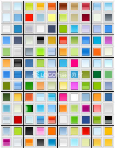 108种常用渐变PS预设,grd格式-LOGO标兵-专业设计平台-海量素材资源