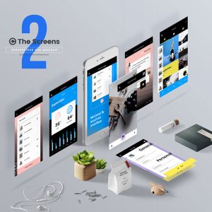 高大上电脑手机展示PSD模版-LOGO标兵-专业设计平台-海量素材资源