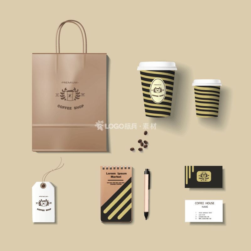 图片[12]-企业品牌样机VI模板，AI源文件格式14套 - LOGO标兵-专业设计平台-海量素材资源-LOGO标兵-专业设计平台-海量素材资源