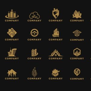 房地产企业LOGO 矢量模板，24款AI源文件-LOGO标兵-专业设计平台-海量素材资源