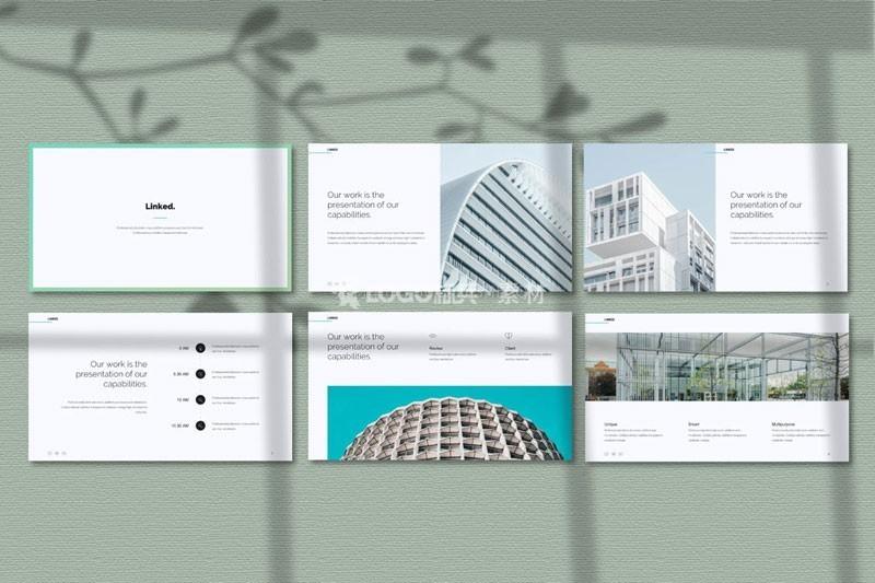 图片[2]-简约商务PPT模板24P - LOGO标兵-专业设计平台-海量素材资源-LOGO标兵-专业设计平台-海量素材资源