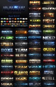 50款游戏金属文字特效样式，PSD ASL格式-LOGO标兵-专业设计平台-海量素材资源