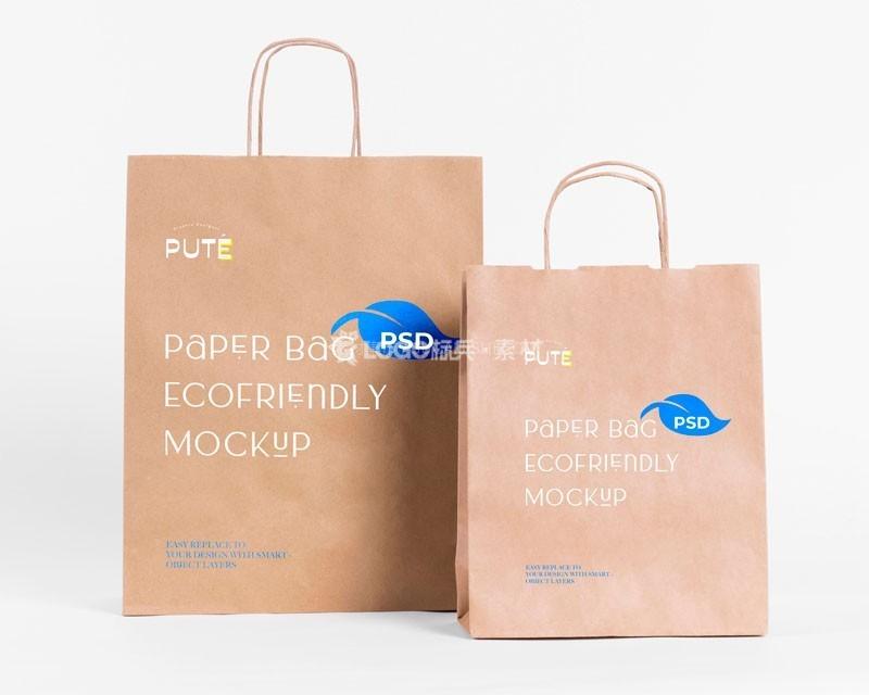 牛皮纸袋PSD展示样机 - LOGO标兵-专业设计平台-海量素材资源-LOGO标兵-专业设计平台-海量素材资源