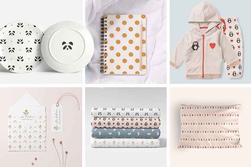 儿童可爱卡通填充背景图案,PAT AI格式-LOGO标兵-专业设计平台-海量素材资源 儿童可爱卡通填充背景图案,PAT AI格式-LOGO标兵-专业设计平台-海量素材资源