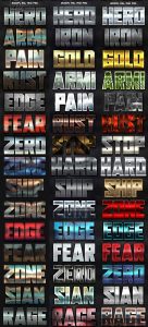 38款游戏金属质感文字样式，ASL格式-LOGO标兵-专业设计平台-海量素材资源