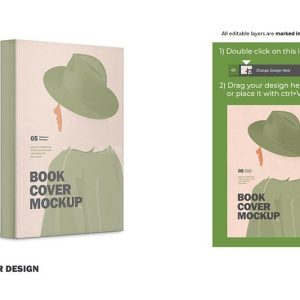 精装书样机模板PSD高大上-LOGO标兵-专业设计平台-海量素材资源