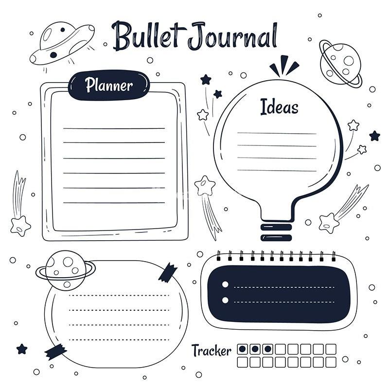 创意手绘便签矢量模板,AI源文件-LOGO标兵-专业设计平台-海量素材资源