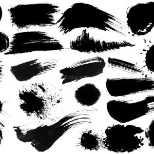 霸气豪放书法字体笔画PSD-LOGO标兵-专业设计平台-海量素材资源