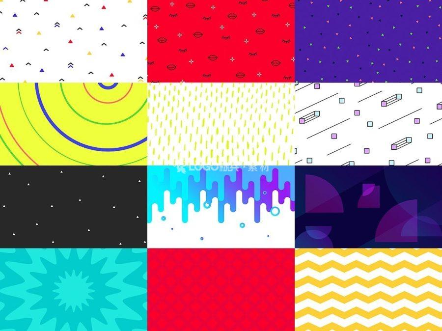 图片[3]-复古孟菲斯渐变图案背景素材100款 - LOGO标兵-专业设计平台-海量素材资源-LOGO标兵-专业设计平台-海量素材资源