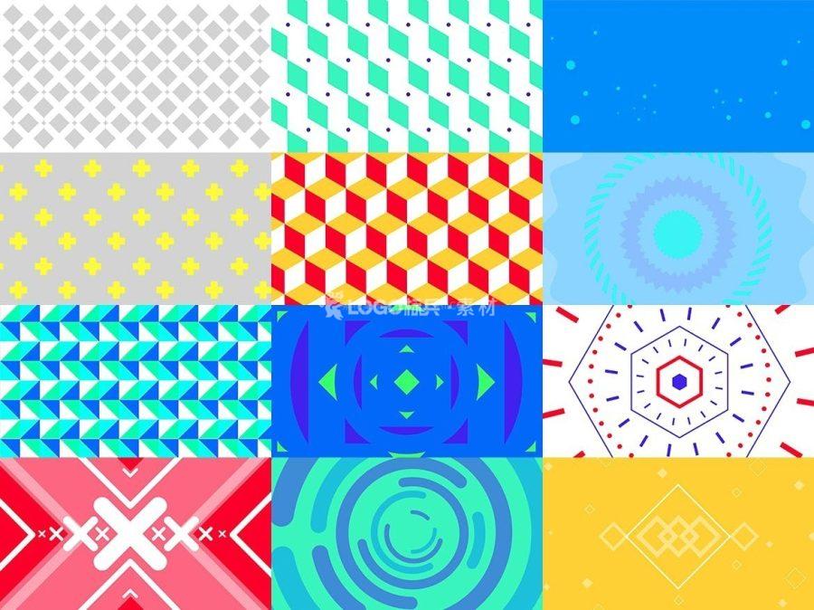 图片[8]-复古孟菲斯渐变图案背景素材100款 - LOGO标兵-专业设计平台-海量素材资源-LOGO标兵-专业设计平台-海量素材资源