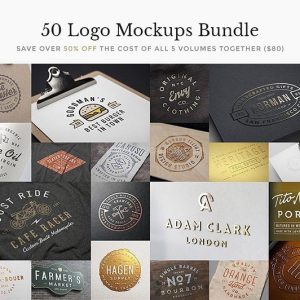 真实场景LOGO标志展示样机模板PSD50套【设计师珍藏】-LOGO标兵-专业设计平台-海量素材资源