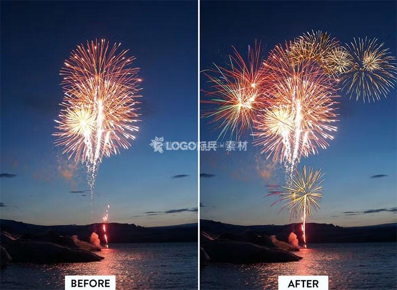 真实烟花PNG免抠图片素材30张 - LOGO标兵-专业设计平台-海量素材资源-LOGO标兵-专业设计平台-海量素材资源