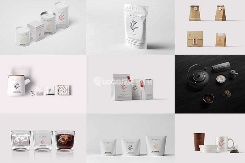 31套高端茶叶包装设计展示样机PSD模板设计师珍藏 - LOGO标兵-专业设计平台-海量素材资源-LOGO标兵-专业设计平台-海量素材资源