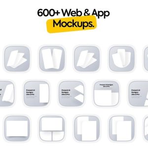 UI设计展示Figma模板,附视频教程600套-LOGO标兵-专业设计平台-海量素材资源