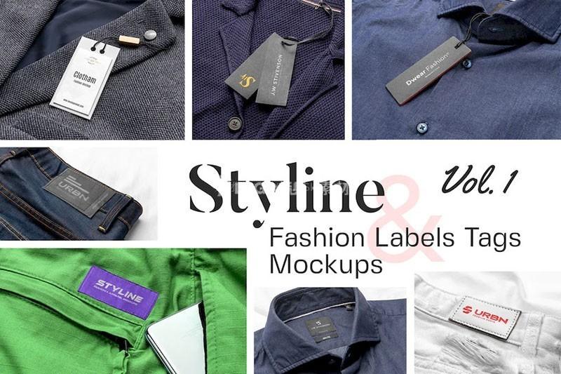 服装吊牌标签设计样机PSD模板14套高逼格高质量稀缺素材 - LOGO标兵-专业设计平台-海量素材资源-LOGO标兵-专业设计平台-海量素材资源