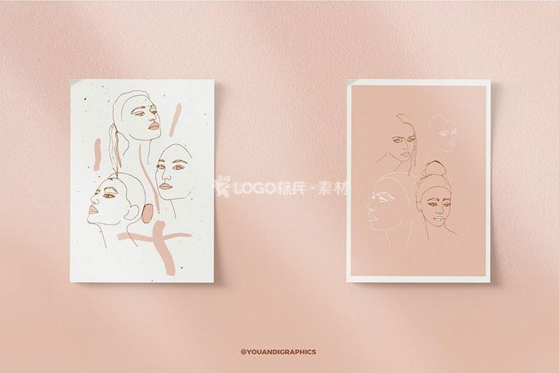 图片[6]-优雅的女性简笔画AI矢量图案素材 - LOGO标兵-专业设计平台-海量素材资源-LOGO标兵-专业设计平台-海量素材资源