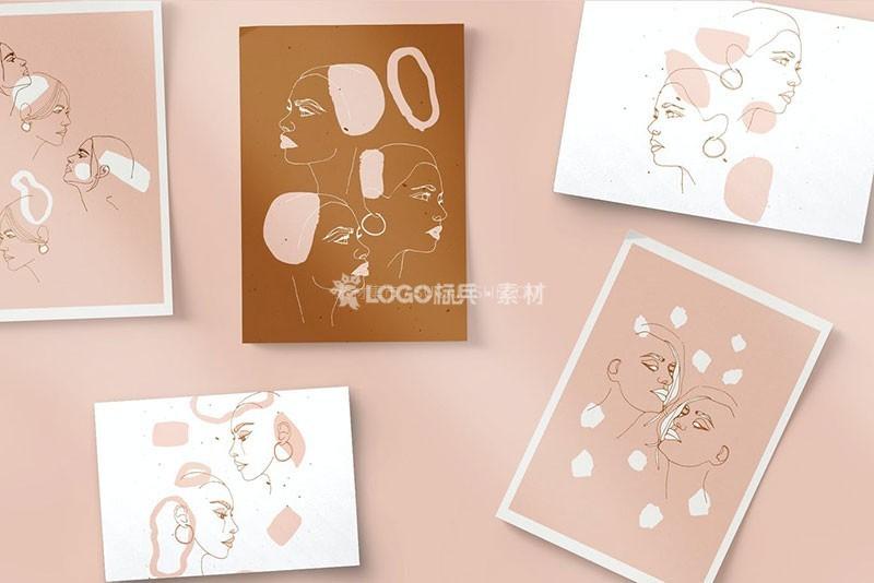 图片[9]-优雅的女性简笔画AI矢量图案素材 - LOGO标兵-专业设计平台-海量素材资源-LOGO标兵-专业设计平台-海量素材资源