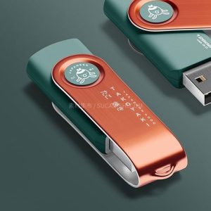 金属旋转U盘设计展示样机PSD模板稀缺资源-LOGO标兵-专业设计平台-海量素材资源