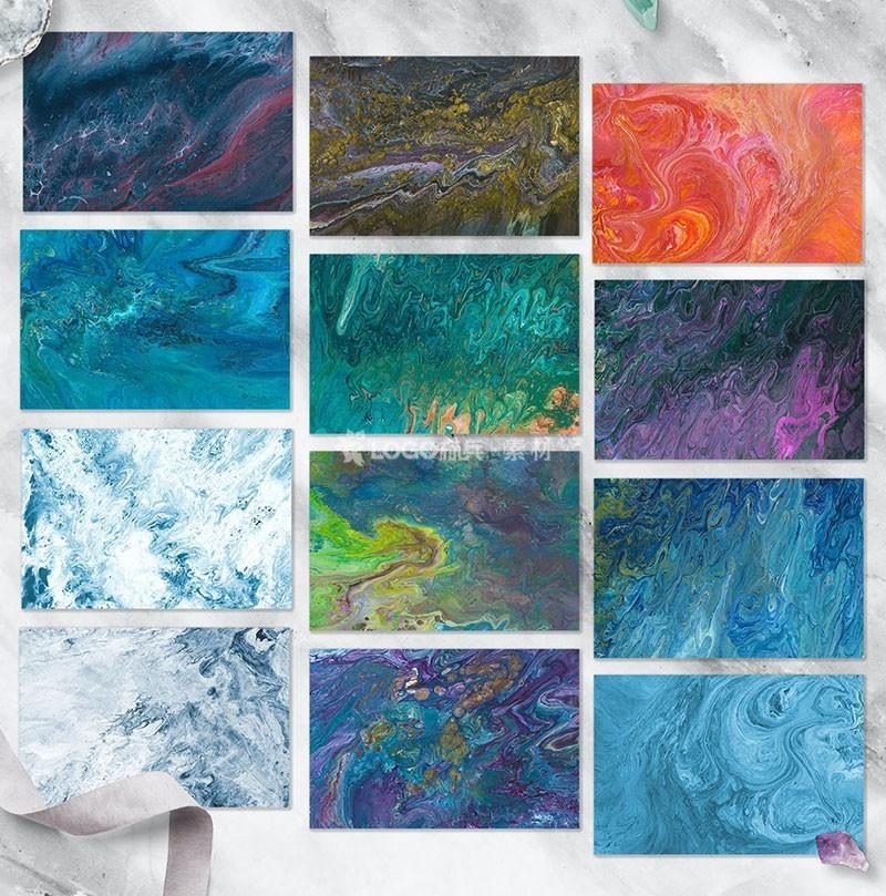 时尚流体画艺术背景图片素材JPG12款 - LOGO标兵-专业设计平台-海量素材资源-LOGO标兵-专业设计平台-海量素材资源