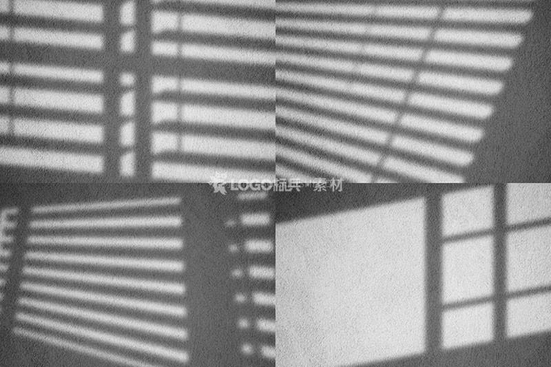 百叶窗光影效果PSD模板12款 - LOGO标兵-专业设计平台-海量素材资源-LOGO标兵-专业设计平台-海量素材资源