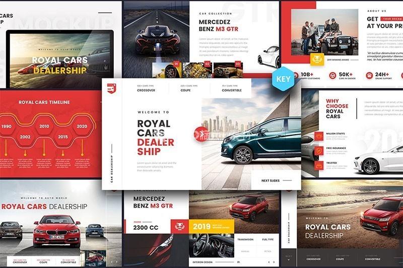 高端汽车营销PPT模板10套-LOGO标兵-专业设计平台-海量素材资源