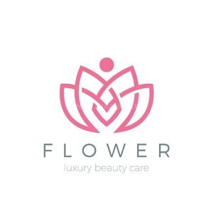 莲花图形LOGO标志矢量模板，AI源文件-LOGO标兵-专业设计平台-海量素材资源