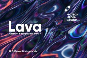 镭射液态高清背景图14款-LOGO标兵-专业设计平台-海量素材资源