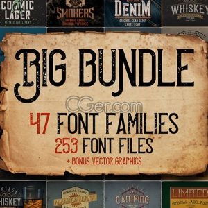 欧式复古英文字体46款【合集】-LOGO标兵-专业设计平台-海量素材资源