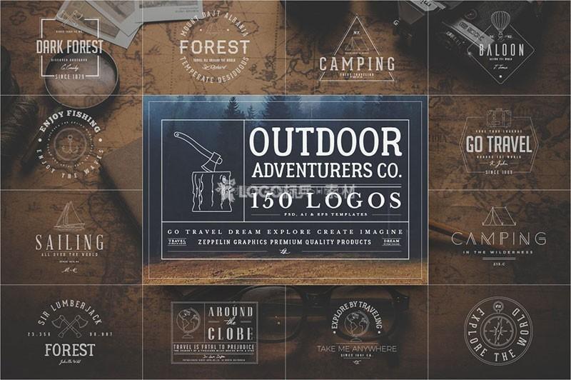 图片[5]-复古标志LOGO矢量模板1500套AI PSD格式 - LOGO标兵-专业设计平台-海量素材资源-LOGO标兵-专业设计平台-海量素材资源