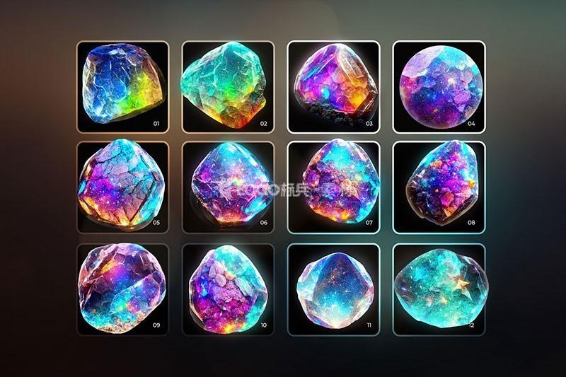 图片[3]-超写实3D彩虹水晶宝石PNG图片素材24款 - LOGO标兵-专业设计平台-海量素材资源-LOGO标兵-专业设计平台-海量素材资源