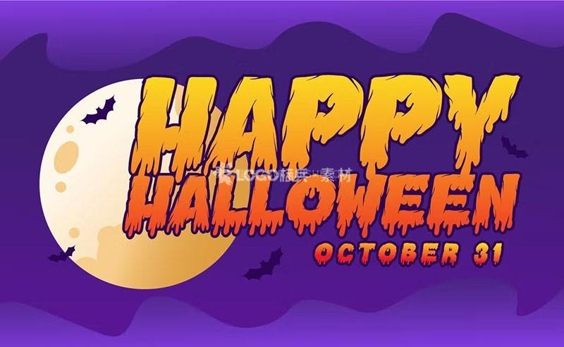 万圣节图形化英文字体21款【合集】-LOGO标兵-专业设计平台