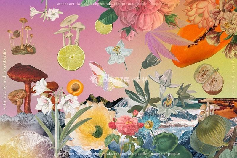 图片[6]-蒸汽波艺术拼贴手帐PNG免抠素材200款 - LOGO标兵-专业设计平台-海量素材资源-LOGO标兵-专业设计平台-海量素材资源
