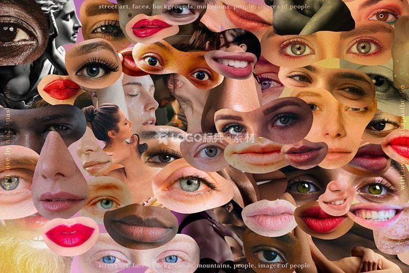 蒸汽波艺术拼贴手帐PNG免抠素材200款-LOGO标兵-专业设计平台-海量素材资源