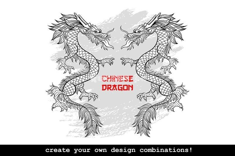图片[3]-传统龙纹祥云矢量图案【AI源文件】 - LOGO标兵-专业设计平台-海量素材资源-LOGO标兵-专业设计平台-海量素材资源