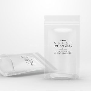 透明塑料瓶包装盒标签贴图样机PSD10款-LOGO标兵-专业设计平台-海量素材资源