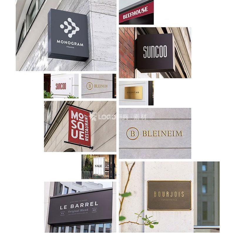 图片[3]-真实门面标识LOGO展示效果样机模板PSD50个 - LOGO标兵-专业设计平台-海量素材资源-LOGO标兵-专业设计平台-海量素材资源