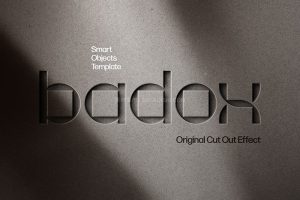 凹凸质感文字效果图层样式PSD-LOGO标兵-专业设计平台-海量素材资源