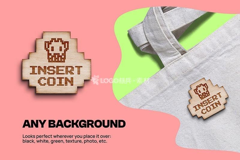 真实木质印章标志LOGO设计展示样机PSD - LOGO标兵-专业设计平台-海量素材资源-LOGO标兵-专业设计平台-海量素材资源