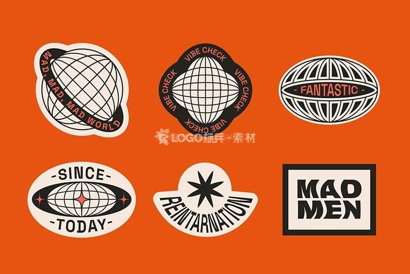 图片[3]-复古网格通用logo设计模板30款套装 - LOGO标兵-专业设计平台-海量素材资源-LOGO标兵-专业设计平台-海量素材资源