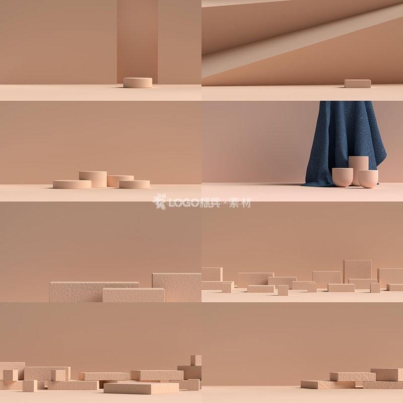 图片[3]-极简3D立体展台电商通用背景PSD100款 - LOGO标兵-专业设计平台-海量素材资源-LOGO标兵-专业设计平台-海量素材资源