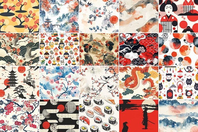图片[2]-日式和风背景图案JPG500款稀缺图片素材 - LOGO标兵-专业设计平台-海量素材资源-LOGO标兵-专业设计平台-海量素材资源