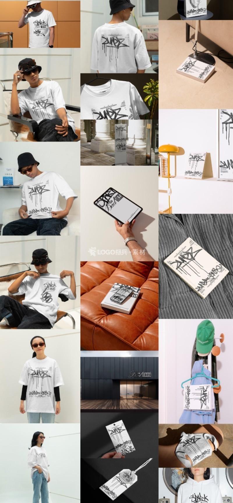 图片[2]-潮流时尚服饰设计展示样机模板60套 - LOGO标兵-专业设计平台-海量素材资源-LOGO标兵-专业设计平台-海量素材资源