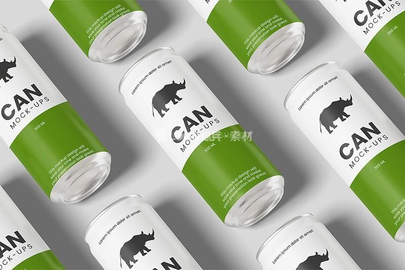 苏打水易拉罐设计展示样机PSD - LOGO标兵-专业设计平台-海量素材资源-LOGO标兵-专业设计平台-海量素材资源