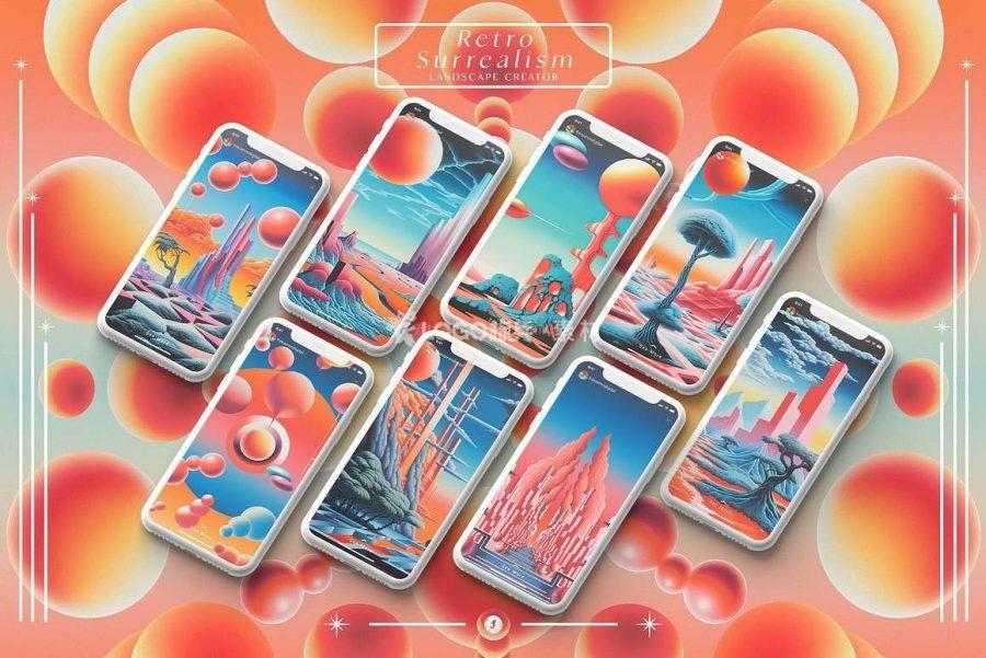 图片[3]-超现实奇幻蒸汽波渐变拼贴透明底PNG免抠素材200+ - LOGO标兵-专业设计平台-海量素材资源-LOGO标兵-专业设计平台-海量素材资源