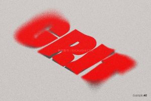 迷幻消散文字效果图层样式PSD-LOGO标兵-专业设计平台-海量素材资源