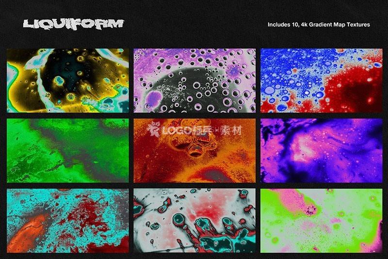 液态扭曲置换纹理图案PSD50种-LOGO标兵-专业设计平台-海量素材资源 液态扭曲置换纹理图案PSD50种-LOGO标兵-专业设计平台-海量素材资源