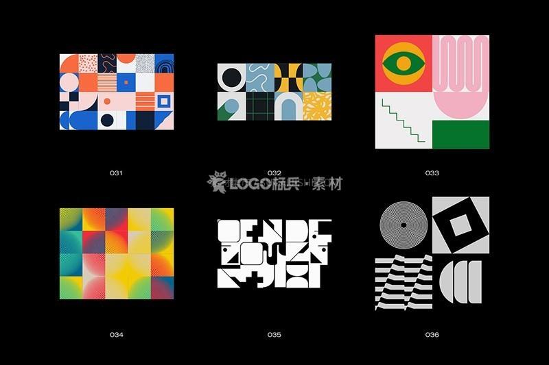 图片[8]-孟菲斯抽象背景图案 AI PNG格式30张 - LOGO标兵-专业设计平台-海量素材资源-LOGO标兵-专业设计平台-海量素材资源